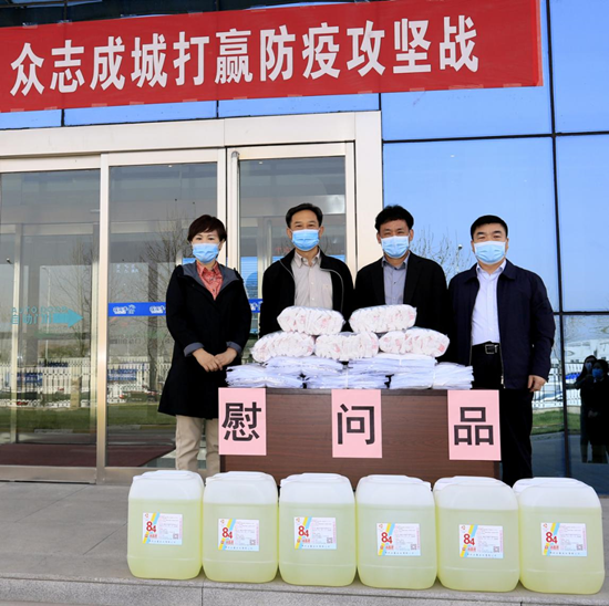 鄭州市人大副主任孫黎、市政府副市長李喜安一行 蒞臨花花牛開展“三送一強”活動